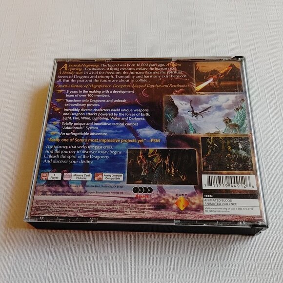 2001 Legend of Dragoon Complete - Picture 2 of 4